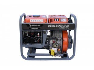 Дизельний генератор 5.0/5.5кВт Hollster HHDE 6500E