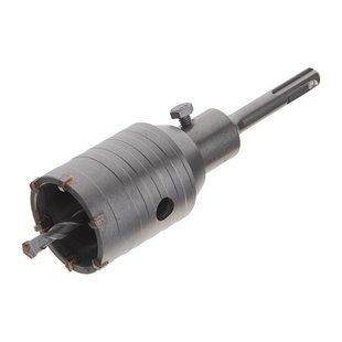 Свердло корончасте по бетону 50 мм + перехідник SDS Plus 100 мм INTERTOOL SD-7050
