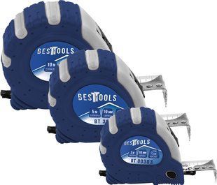 Рулетка з трьома фіксаторами 10 м BESTTOOLS BT 30010