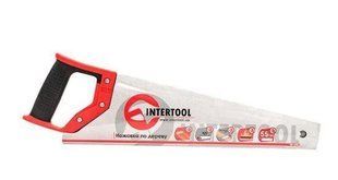 Ножівка по дереву c розжареним зубом 400 мм, 55 HRC INTERTOOL HT-3101