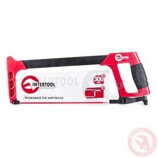 Ножовка по металлу 300 мм с алюминиевой рукояткой INTERTOOL HT-3304
