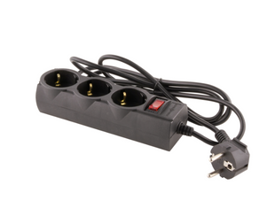 Сетевой фильтр LP-X3 2 м Black