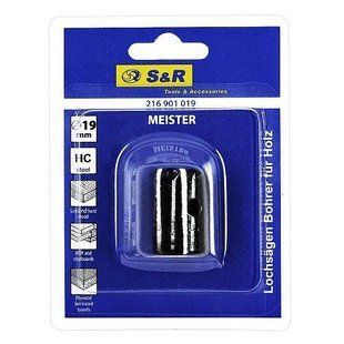 Кольцевая пила по дереву S&R Meister 19 мм (216901019)