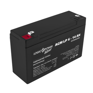 Аккумулятор AGM LogicPower LP 6-14 AH SILVER