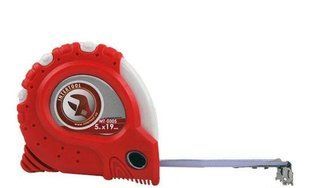 Рулетка с металлическим полотном 8 м x 25 мм "Супер Магнит" blister INTERTOOL MT-0308