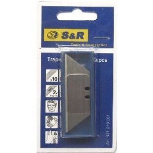 Комплект трапецієподібних лез S&R 10шт