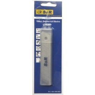 Комплект сегментних лез S&R 18мм 10шт