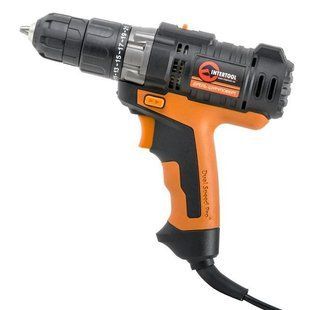 Дриль-шуруповерт електрична 420 Вт, 0-500/0-1800 об/хв INTERTOOL