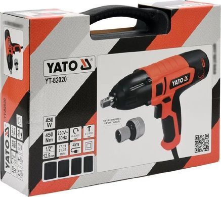 Гайковерт ударный электрический 450 Вт YATO YT-82020