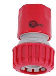 Коннектор 1/2" для шланга 3/4" INTERTOOL GE-1017