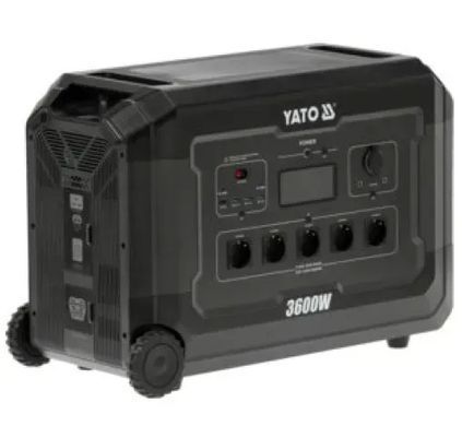 Портативная зарядная станция 3600Вт, 3072Вт*ч YATO YT-83096