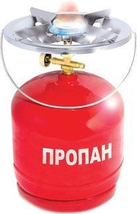 Комплект газовый кемпинговый 5 л. INTERTOOL GS-0005