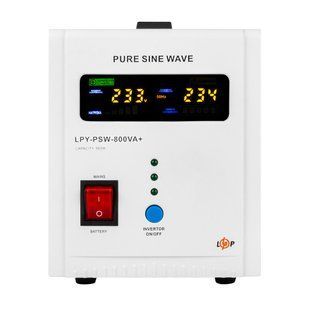 ИБП Logi cPowerс правильной синусоидой 12V LPY-PSW-800VA+(560Вт)5A/15A