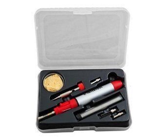 Микрогорелка 12 мл. с комплектом аксессуаров 7 ед. INTERTOOL GB-0005