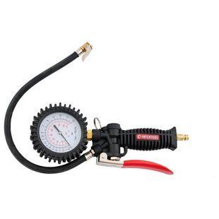 Пистолет для накачки шин с манометром профессиональный INTERTOOL PT-0510