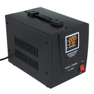 Стабилизатор напряжения LogicPower LPT-1500RD BLACK (1050W)