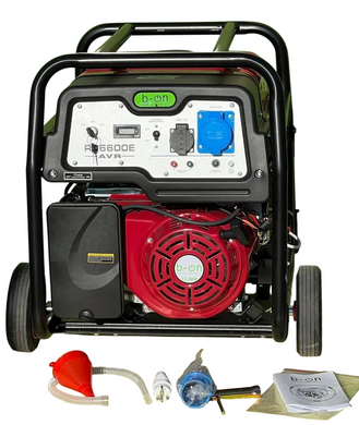 Генератор бензиновий 5 кВт B-ION RD 6600Е