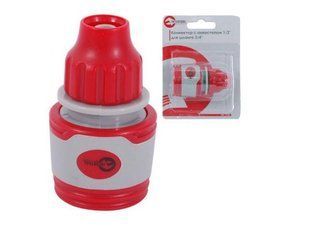 Коннектор 1/2" для шланга 3/8" INTERTOOL GE-1122