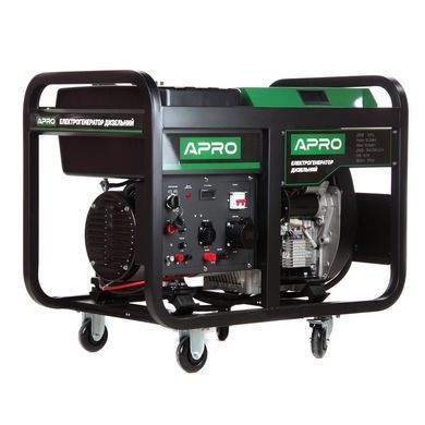 Генератор дизельний 12,0/12,8 кВт (електро запуск) APRO DG-120Е