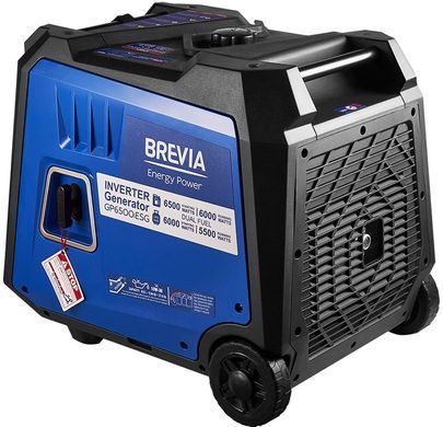 Генератор інверторний газобензиновий Brevia 6.0/6.5 кВт DUAL FUEL GP6500iESG