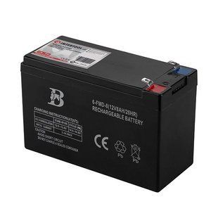 Акумулятор 12 В, 8 Аг, для ранцевих акумуляторних обприскувачів 12/16 л INTERTOOL DT-9002