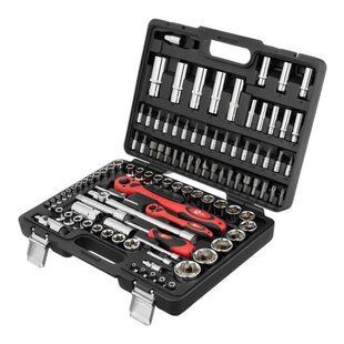 Профессиональный набор инструментов INTERTOOL ET-6108 1/2" & 1/4", 108 ед.