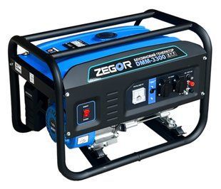 Генератор бензиновый 3/3.3 кВТ Zegor DMM-3300