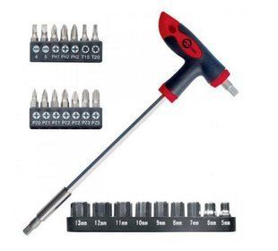 Отвертка Т-образная 25 нас. INTERTOOL HT-0422